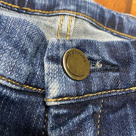 Blank NYC Womens sz 26 Low Rise Skinny Jeans Blue Medium Wash Style 36U-7001 - Picture 12 of 13